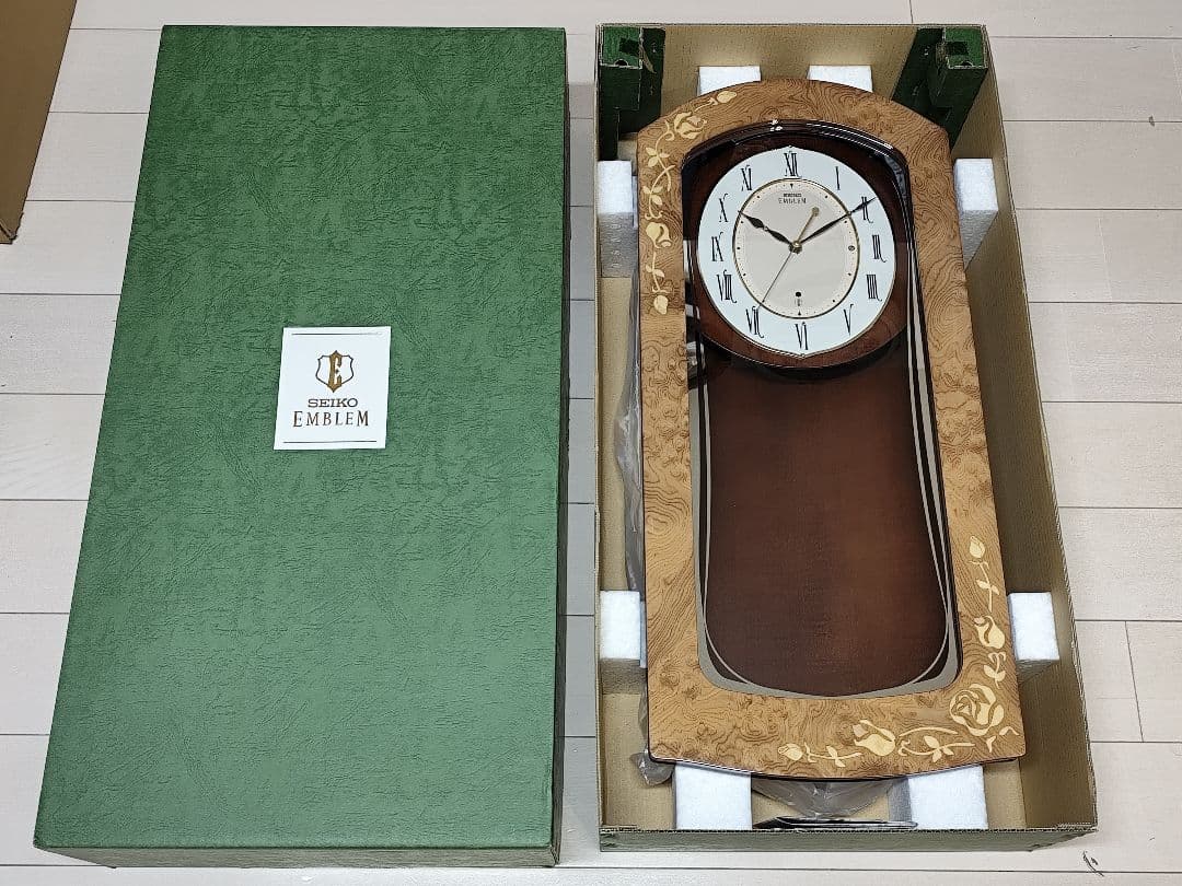 かおりん SEIKO EMBLEM HS434B からくり時計 メロディ