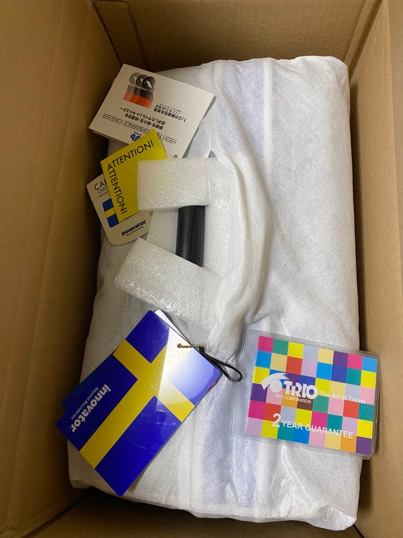 innovator スーツケース 90L INV-68 シルバーカーボン