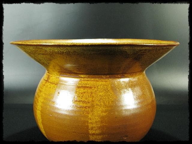 希少！高取 砂金袋 黒田藩御用窯 十四代 高取幸仙 水指 茶道具 共箱 f240