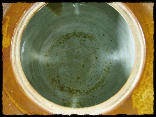 希少！高取 砂金袋 黒田藩御用窯 十四代 高取幸仙 水指 茶道具 共箱 f240