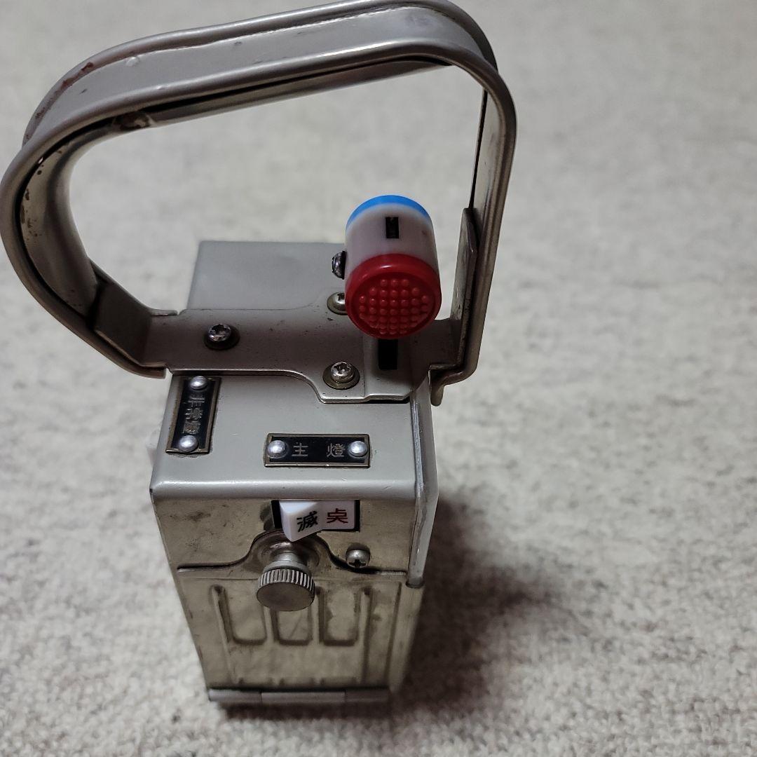 鉄道グッズ:鉄道合図灯 鉄道カンテラ 小型合図灯 点灯確認済です