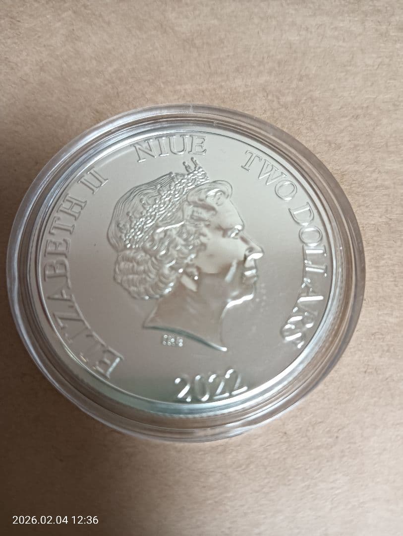 2022年 ニウエ ウミガメ 純銀コイン - メルカリ