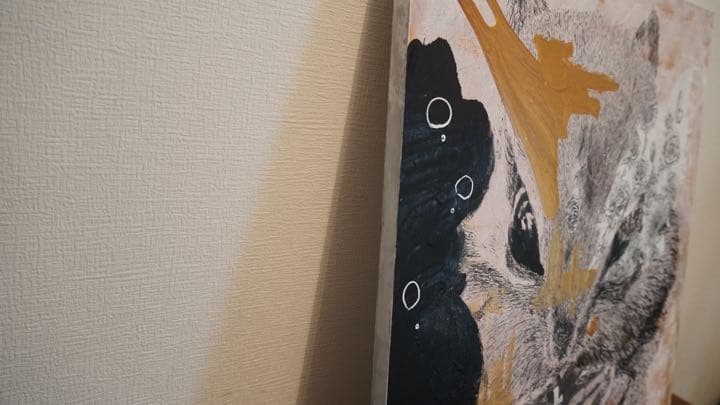 【原画】Heart of gold（絵画、アート、インテリア、F10、美術品）