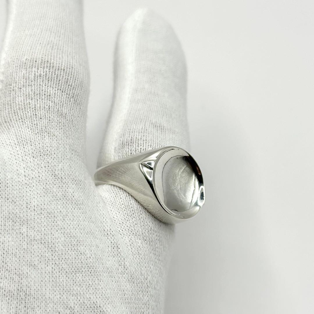 【新品未使用】BOTTEGA VENETA リング　シルバー　シグネット