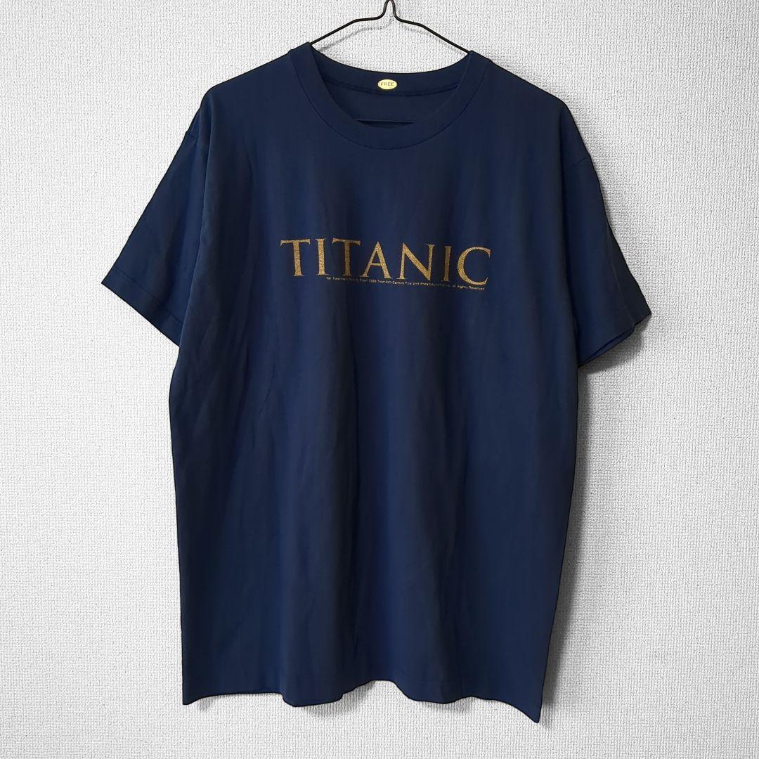 90s 当時物 タイタニック Tシャツ 映画 ムービー TITANIC - メルカリ