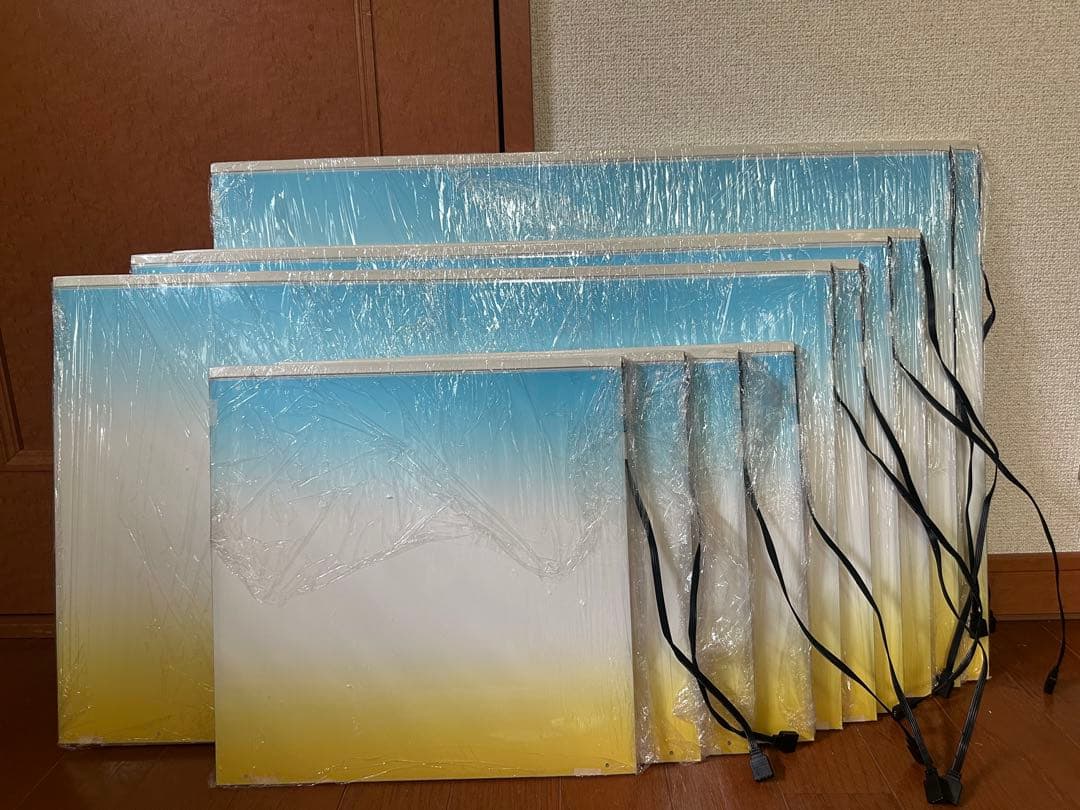 新品未使用 ライトスクリーン アクアリウム LED RGB 60cm×38cm Amazon