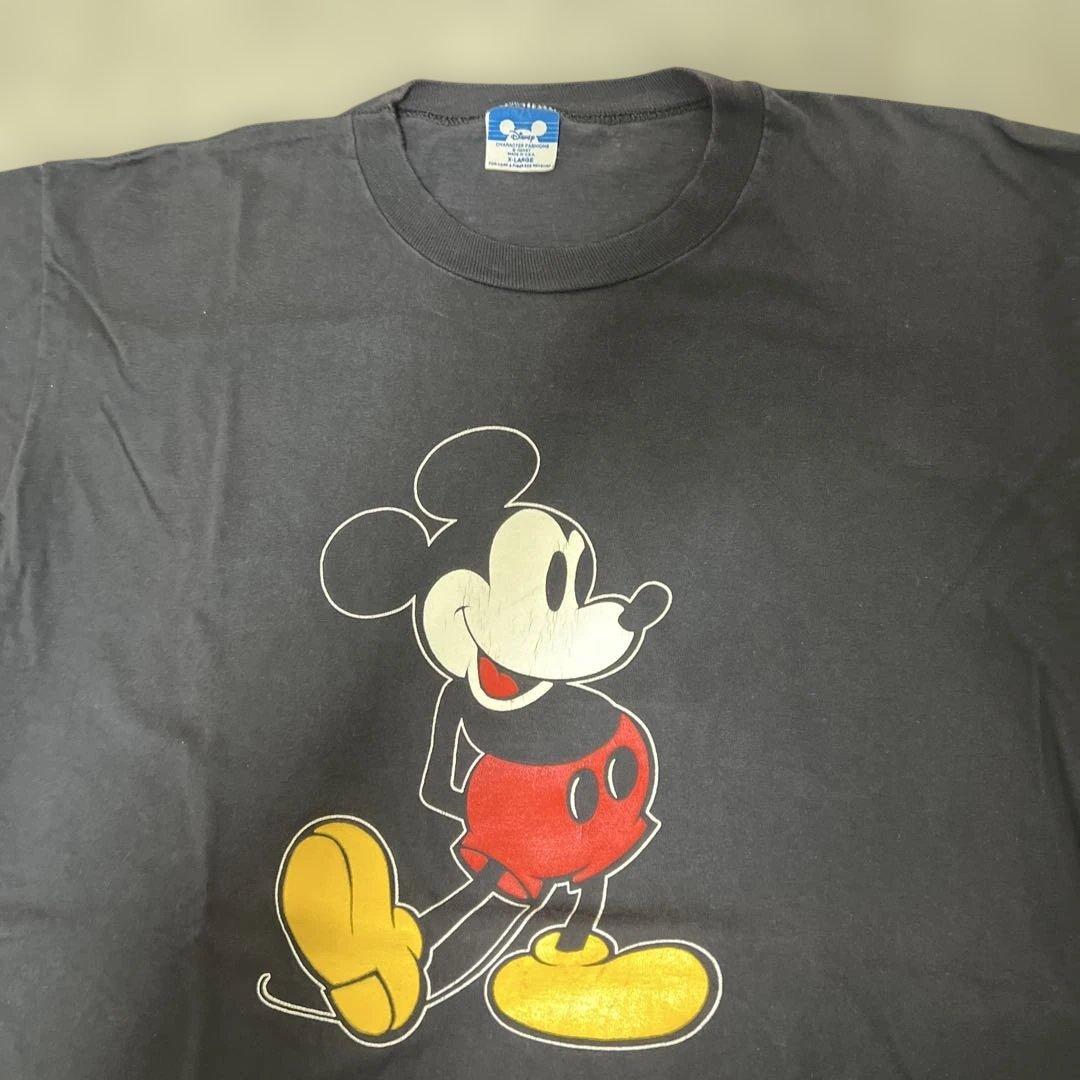 ヴィンテージ USA ディズニー クラシック スタンディングミッキー Tシャツ