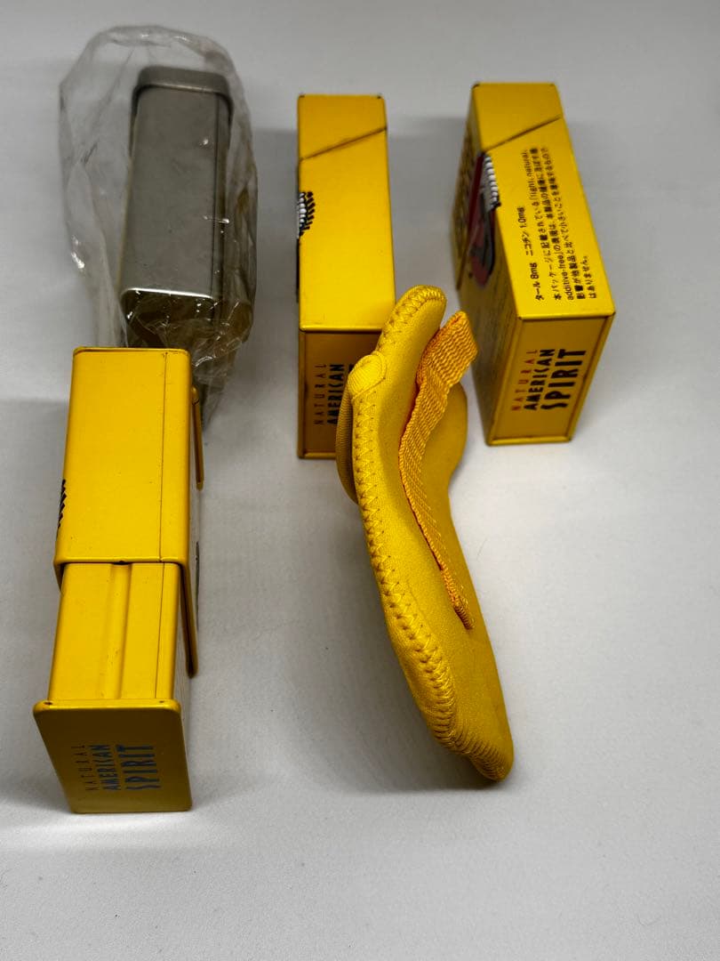 アメリカンスピリット　ライト(イエロー)歴代煙草入れケース5個セット