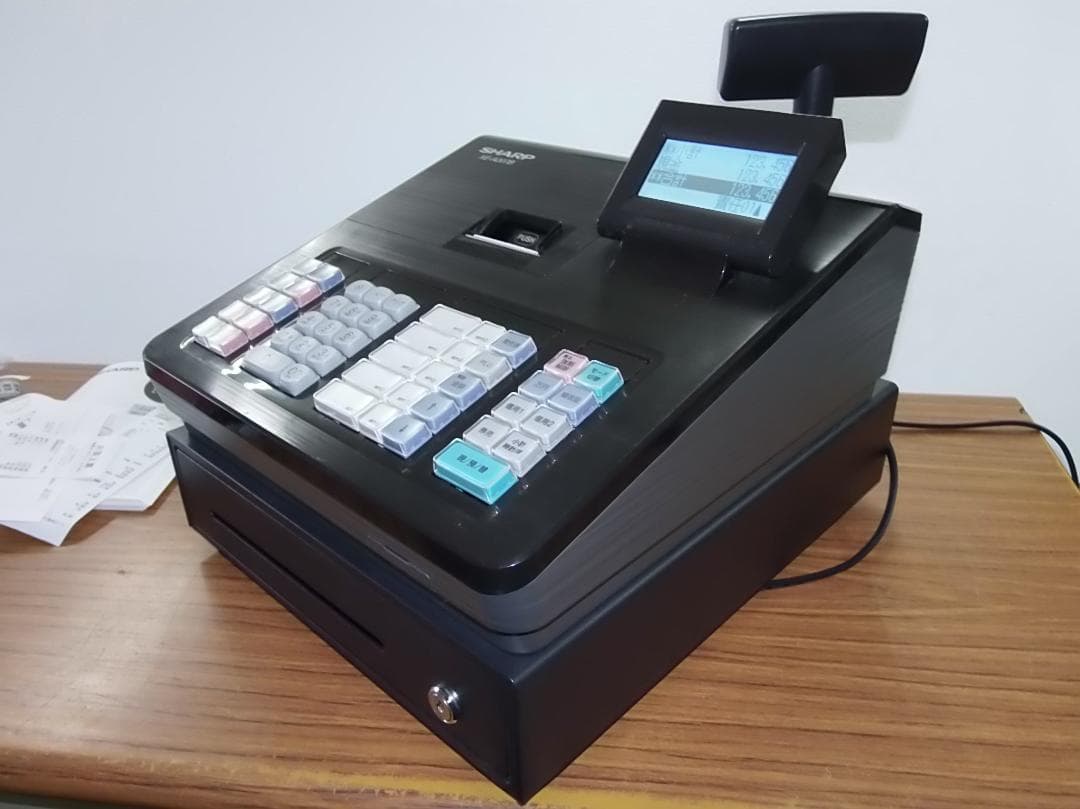 後継機種 設定無料 SHARP XE-A207B-B レジスター 250622 後継機種 設定