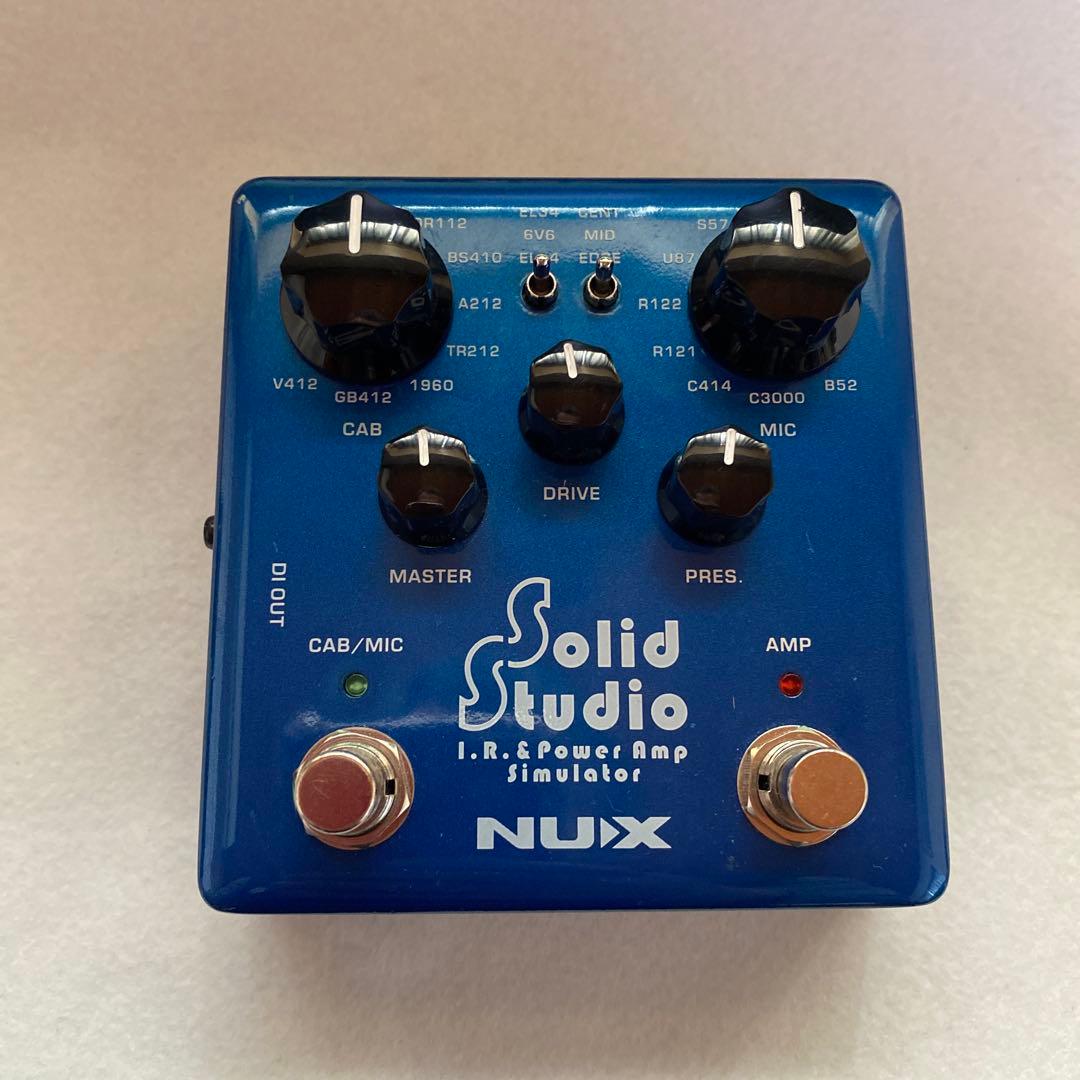 アンプシュミレータ NUX Solid Studio dt-g-s_nux-solidstudio
