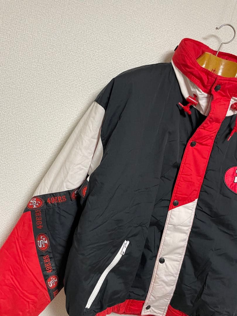 90s NFL SAN FRANCISCO 49ERS 中綿ジャケット