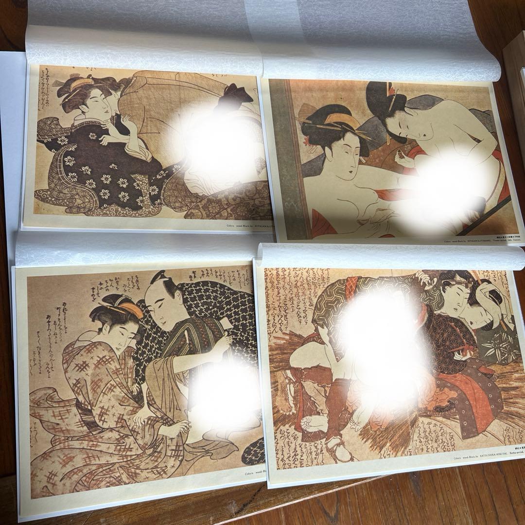 木箱入 春画 大量 秘蔵浮世絵名作選 コレクター様にも