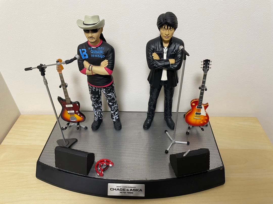 中古品】CHAGE&ASKA 20周年記念 FC限定 ミレニアムフィギュア - メルカリ