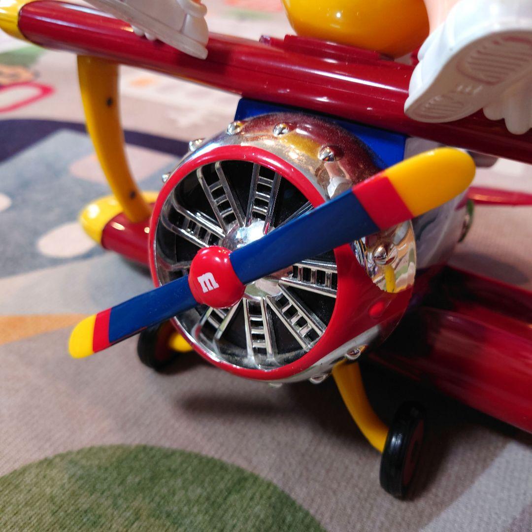 希少】m&m's エムアンドエムズ 飛行機型 ディスペンサー ヴィンテージ