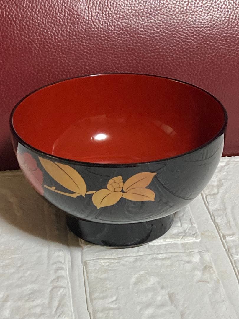 吸い物椀 金蒔絵 ツル 鶴 大名碗 盛り上げ 明治期 骨董 時代物 逸品 美