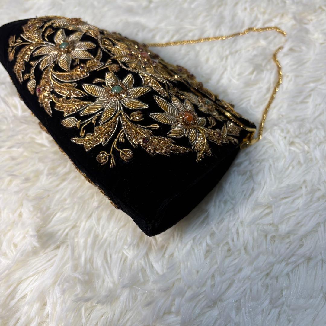 LUMY はしもと ルミー ビーズバッグ パーティーバッグ　箱付き