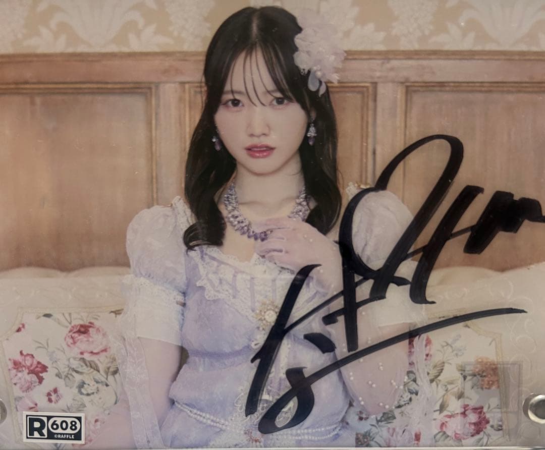 真鍋凪咲 サイン入りチェキ 真鍋凪咲 サイン オン特A3ポスター