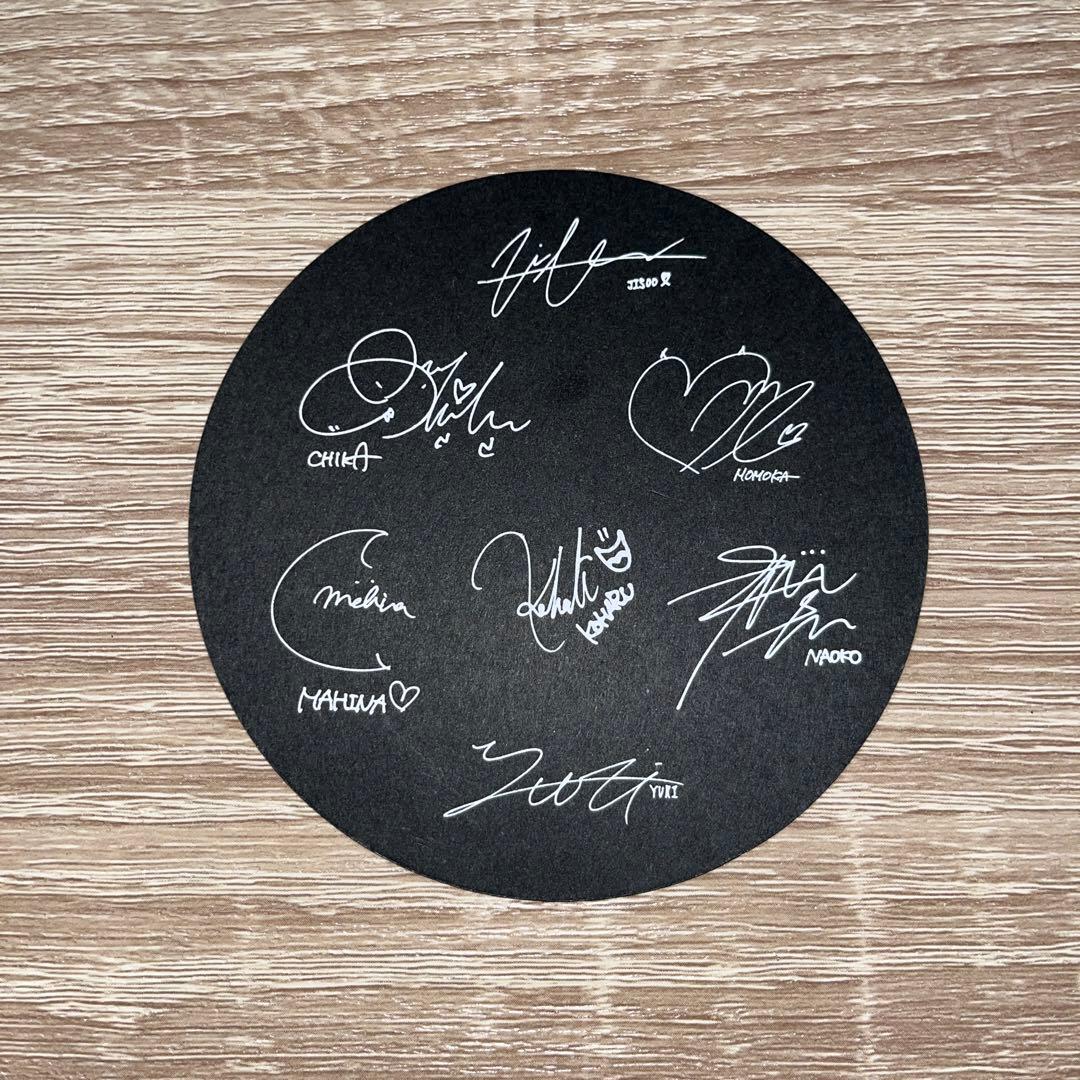 BMSGコラボカフェ HANA サイン入りコースター サイン入り】BMSGカフェ