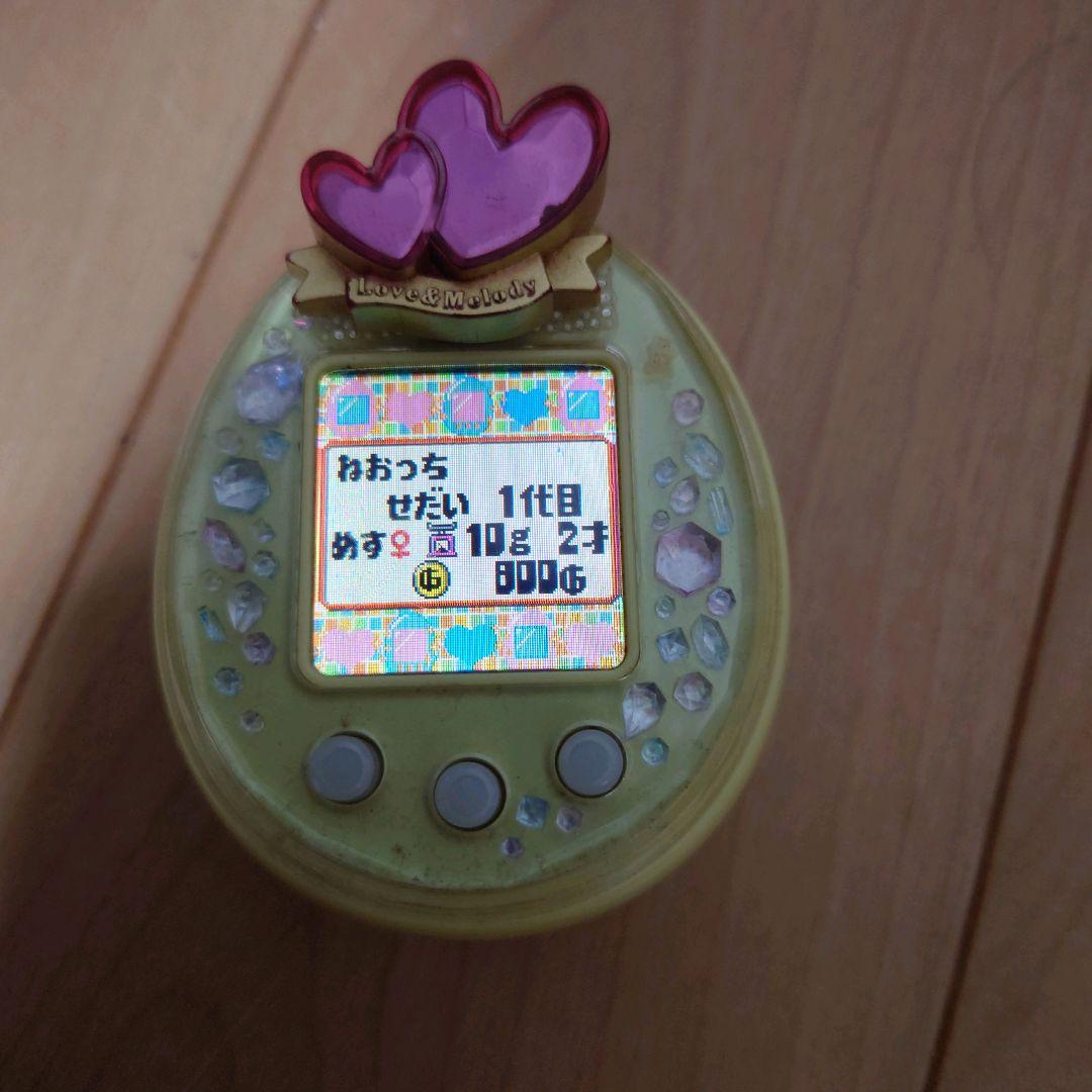 【希少】たまごっち ピース ラブメロ Love&Melody イエロー 黄色