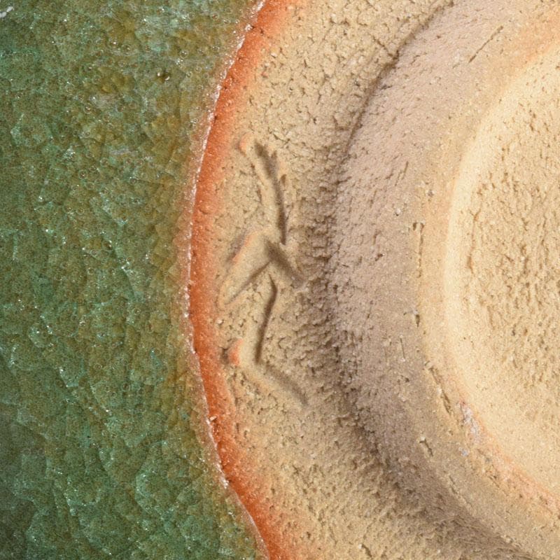 茶道具 美濃焼 加納臣峰作 茶碗 共布 極め箱 C 8391