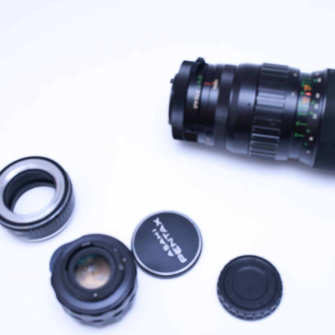 M42レンズ2本 SONY αEマウントアダプター付き