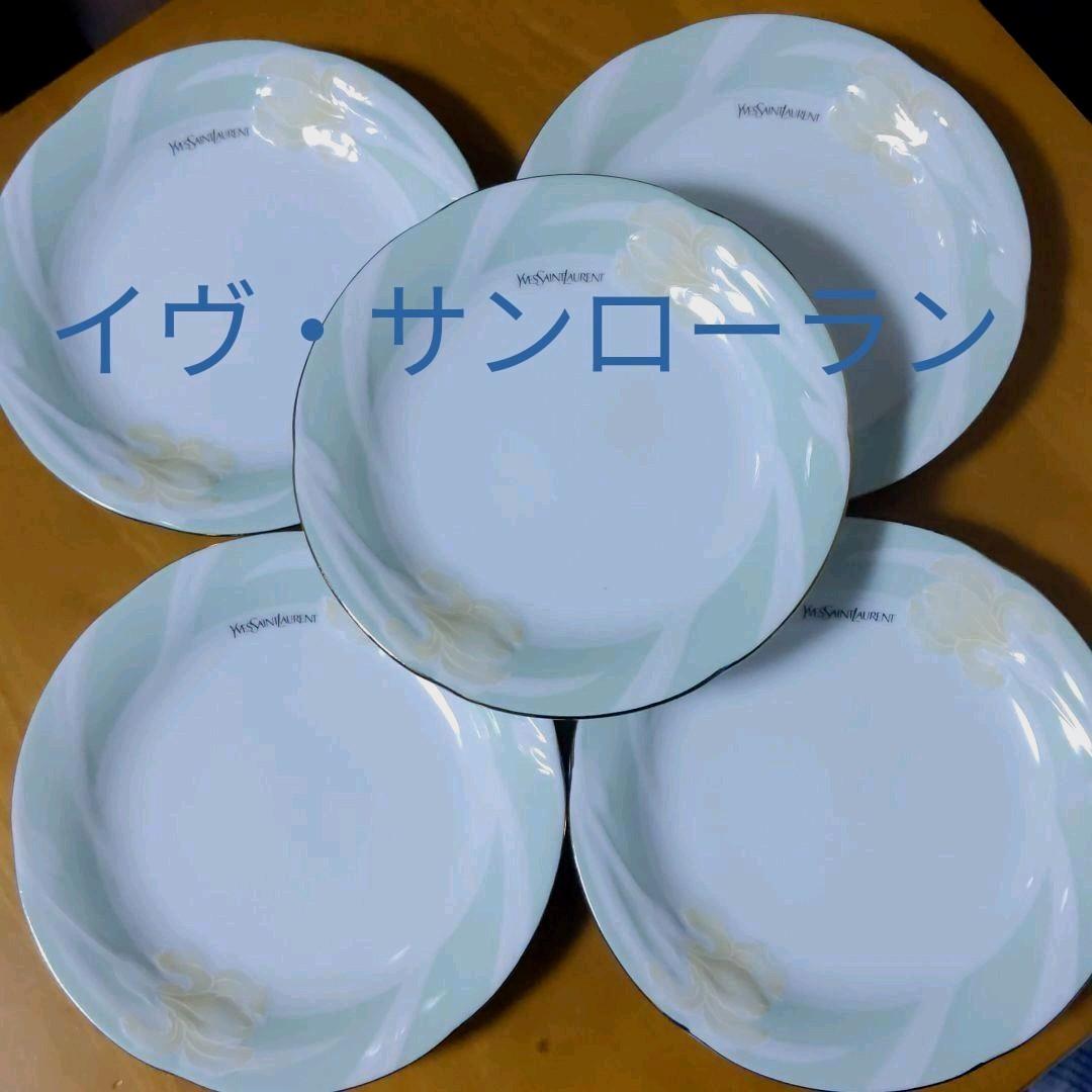 イヴ・サンローラン ヤマカ ケーキ皿 5枚セット - メルカリ