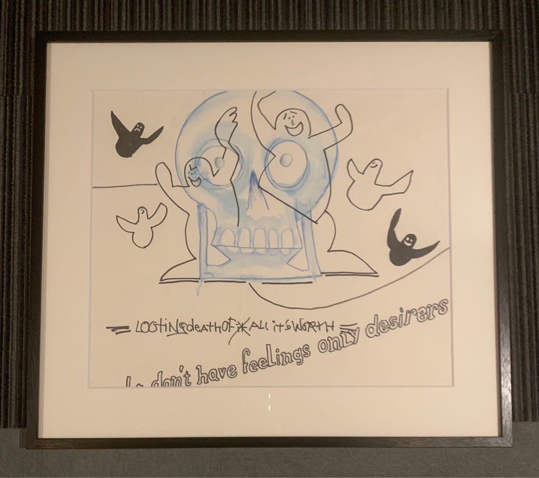 Mark Gonzales マークゴンザレス GONZ 原画 2002年製作