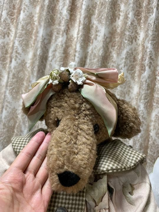 The Hen in the holly テディベア　アメリカンカントリードール