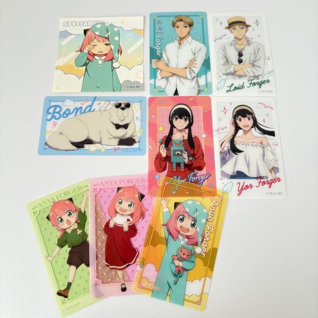 SPY×FAMILY スパイファミリー クリアカード アーニャ まとめ売り