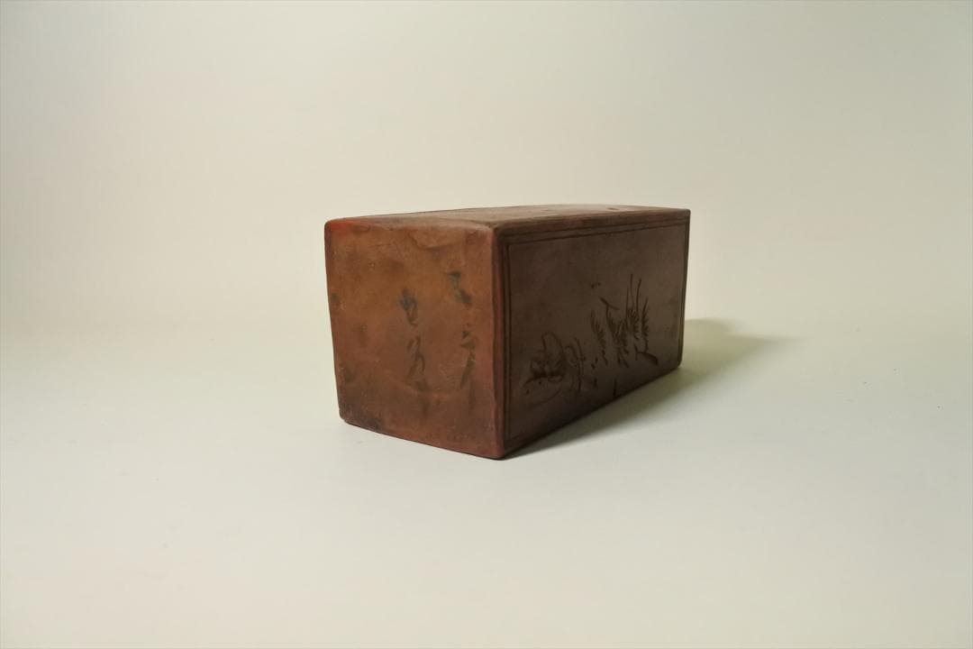 明治時代 備前 角徳利 酒器 骨董品 アンティーク e