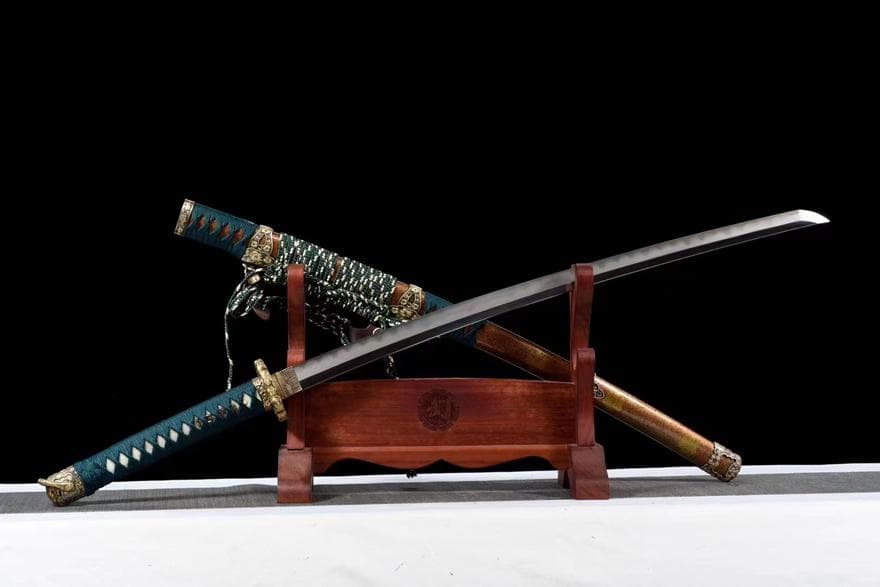 『徳川家康太刀』 日本刀 模造刀 居合刀 武士道 武蔵 鑑賞用 手鍛造打