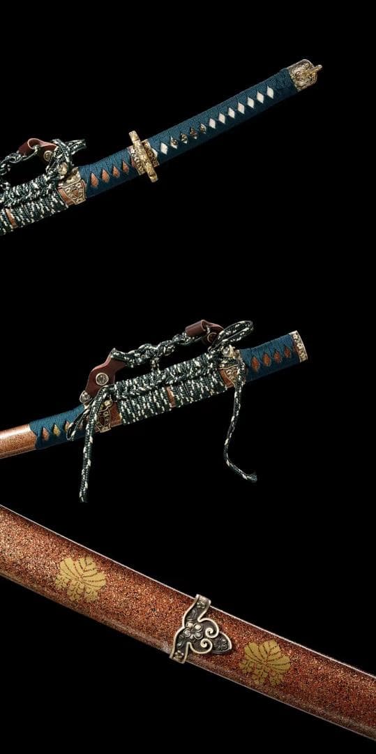 『徳川家康太刀』 日本刀 模造刀 居合刀 武士道 武蔵 鑑賞用 手鍛造打