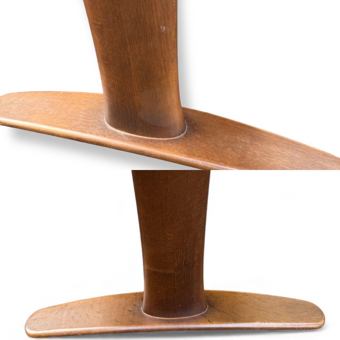 ダイニングテーブル 飛騨産業 キツツキ　豆型　森のことば　オーク材　無垢材