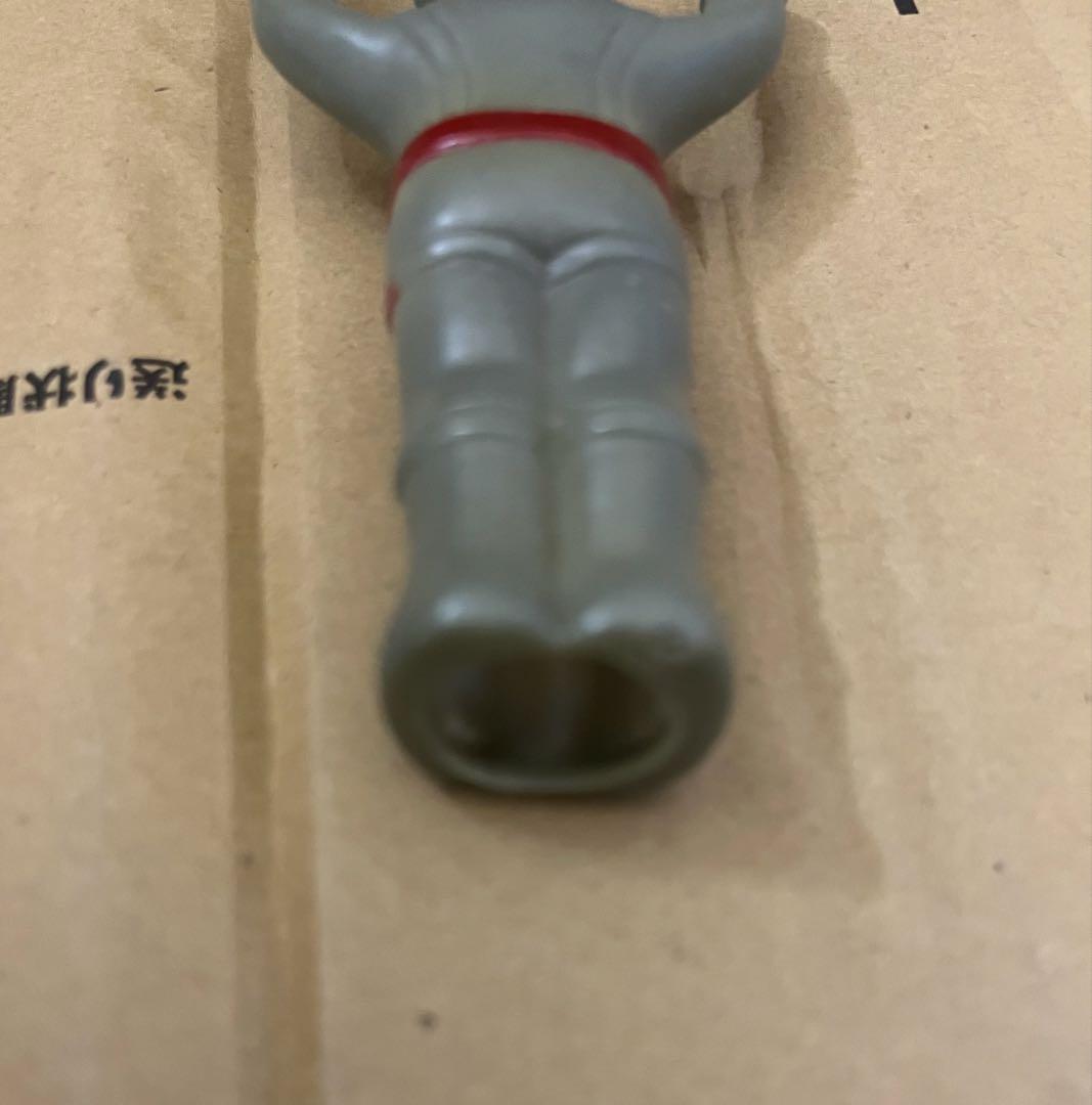 ⚠️レア　大里玩具　シルバー仮面　指人形　当時物