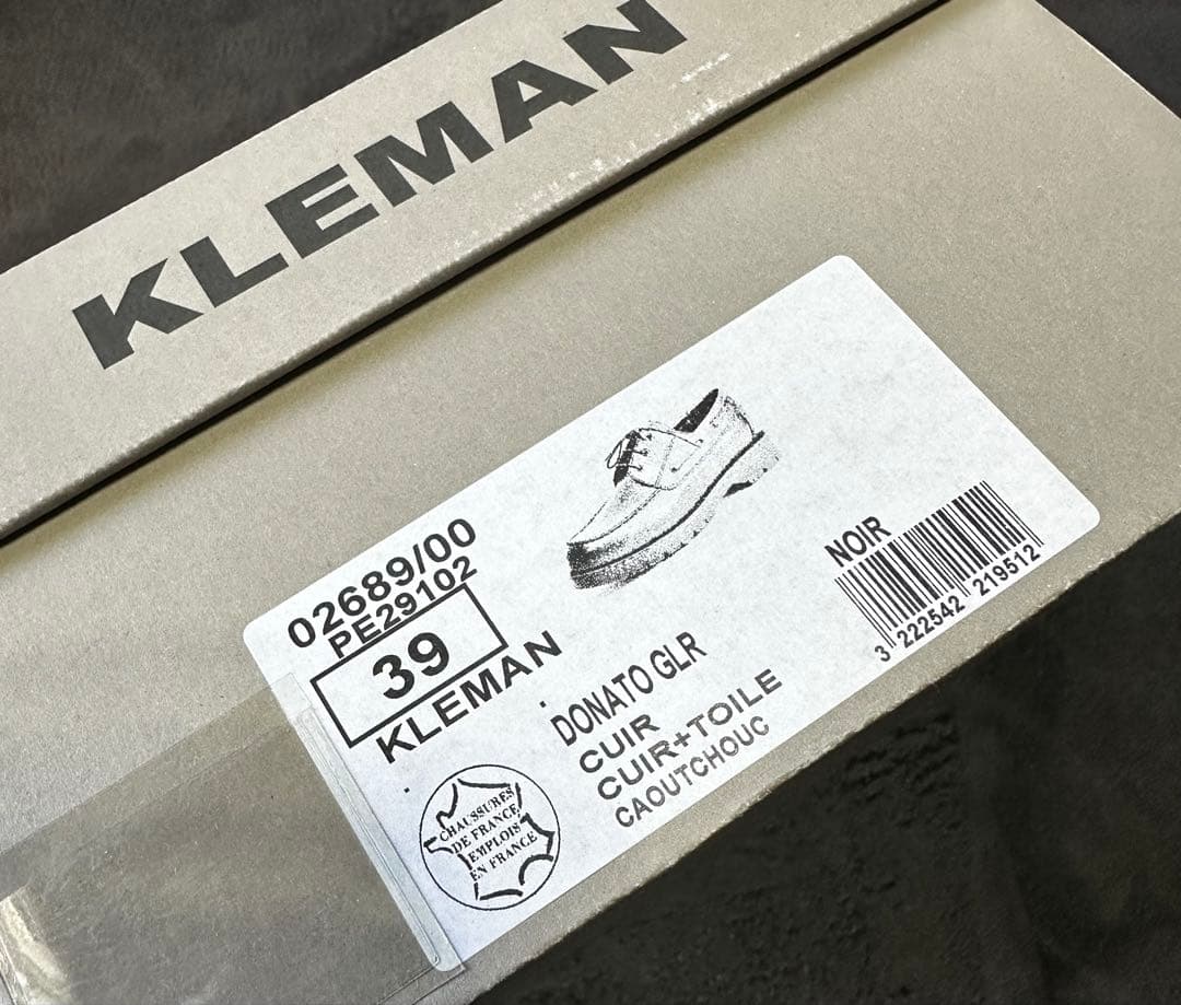 【KLEMAN】DONATO 黒 green label relaxing 限定