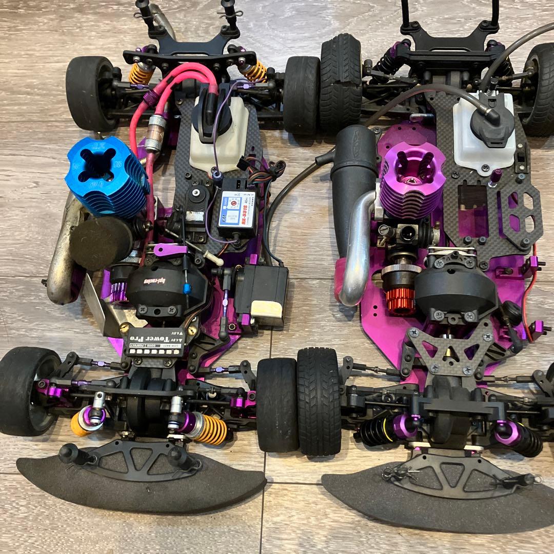 hpi サベージ　ドリフ　エンジンバイク　ミニッツ