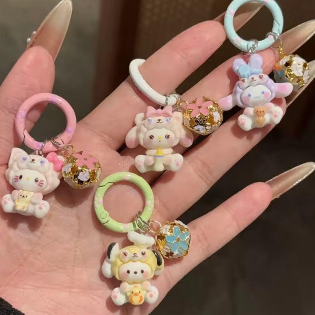 【新品未使用】サンリオ ボンボンドロップシール 8種類 ★おまけ付★