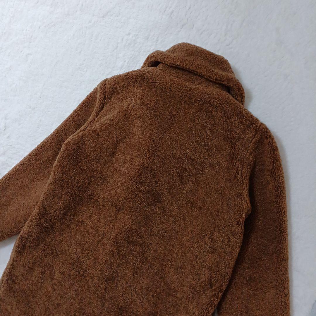 美品✨【ZARA】ロングボアコート テディベアコート チェスター ボア 女優襟