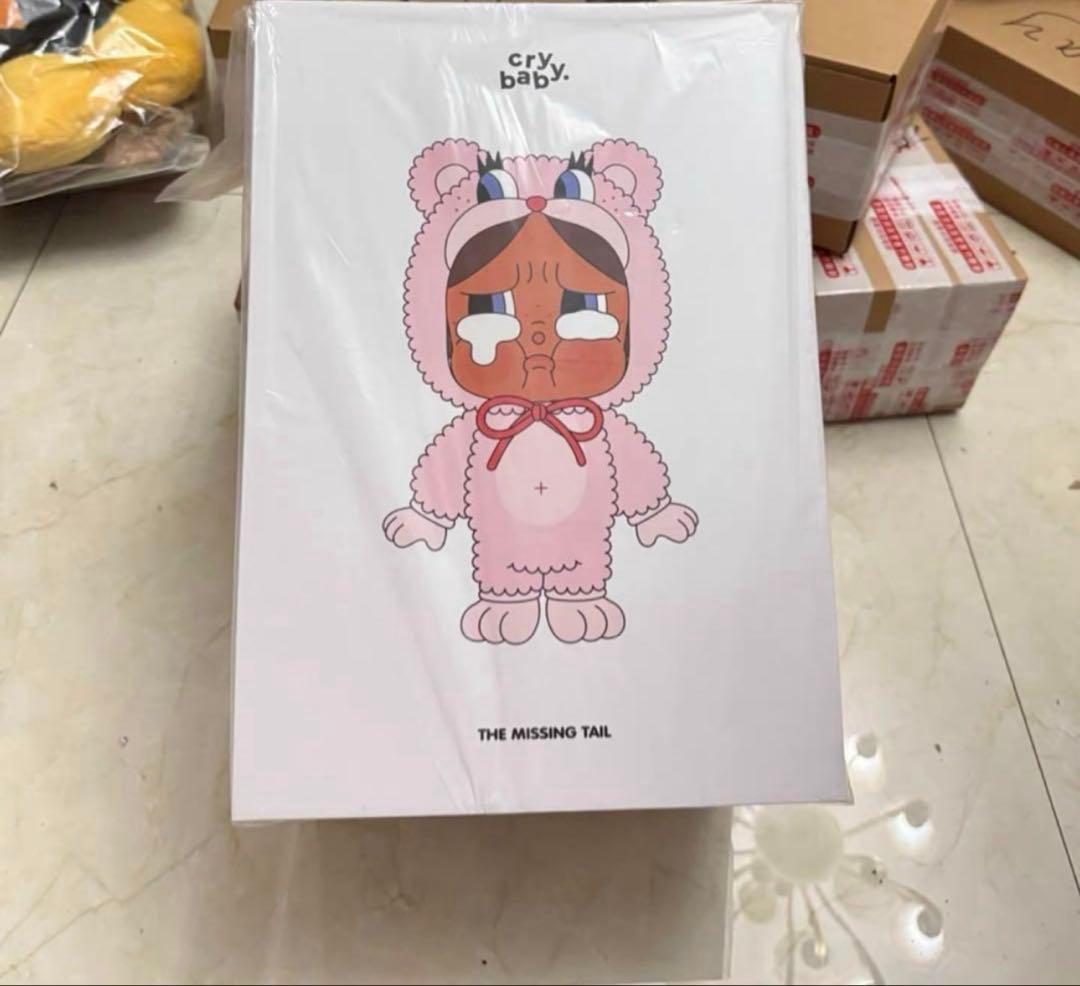 その他 POPMART Mega Crybaby400%The Missing Tail