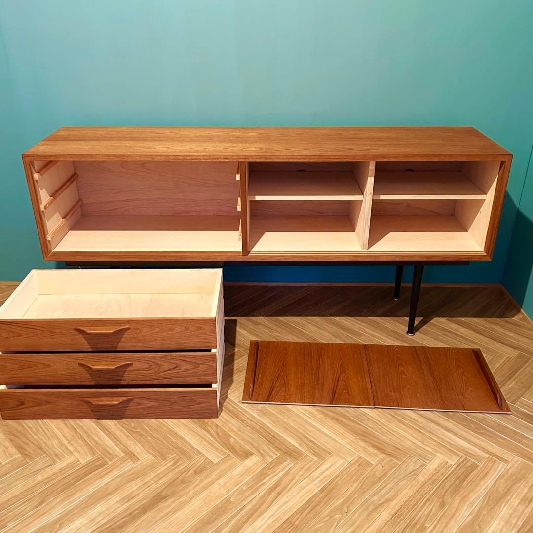 チーク サイドボード チェスト 北欧 ミッドセンチュリー ビンテージ