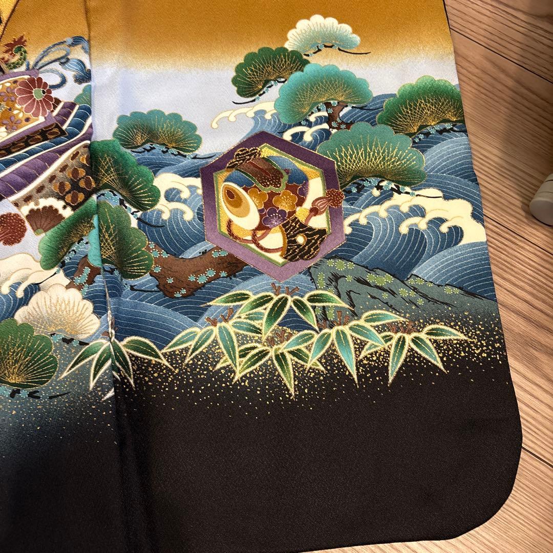 七五三 男の子　袴着物セット