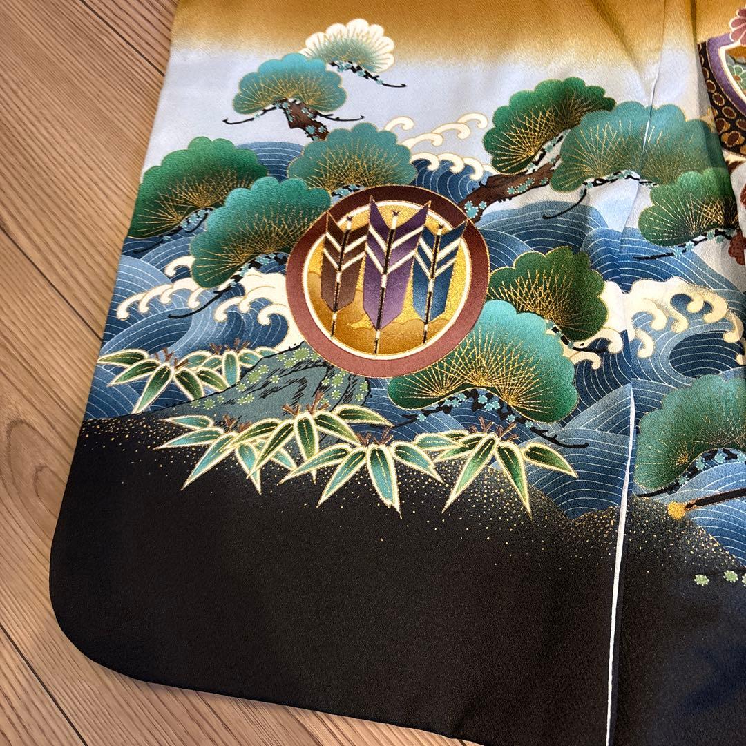 七五三 男の子　袴着物セット