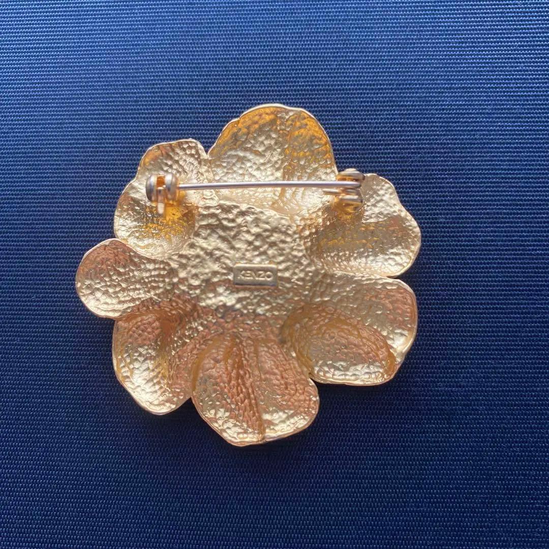 美品 KENZO ブローチ