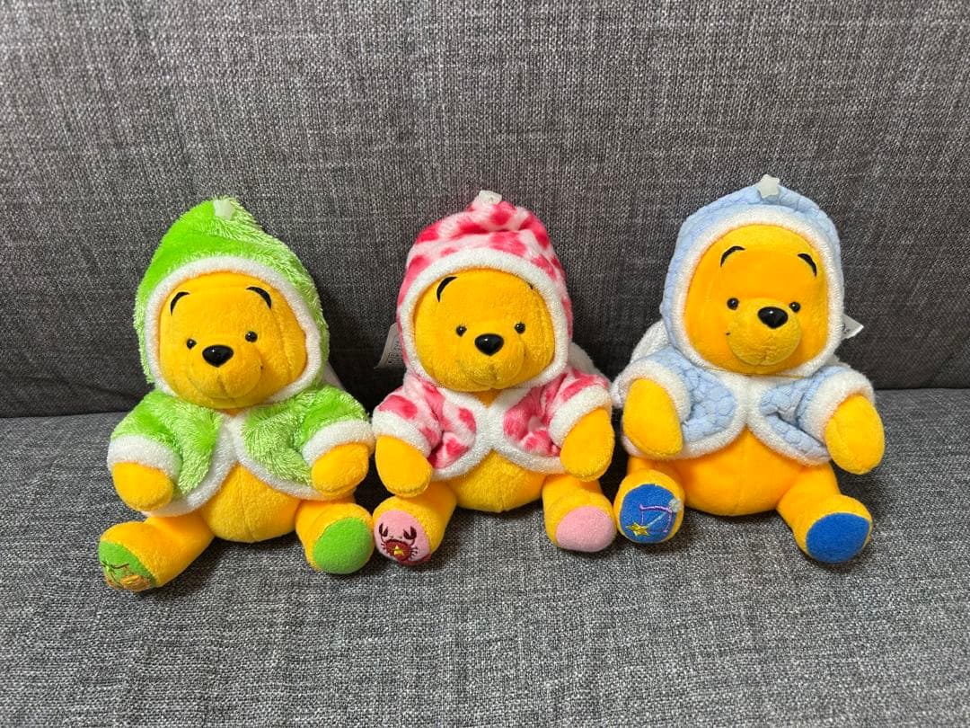 激レア！　くまのプーさん　12星座ぬいぐるみまとめ売り　ディズニーストア　タグ有