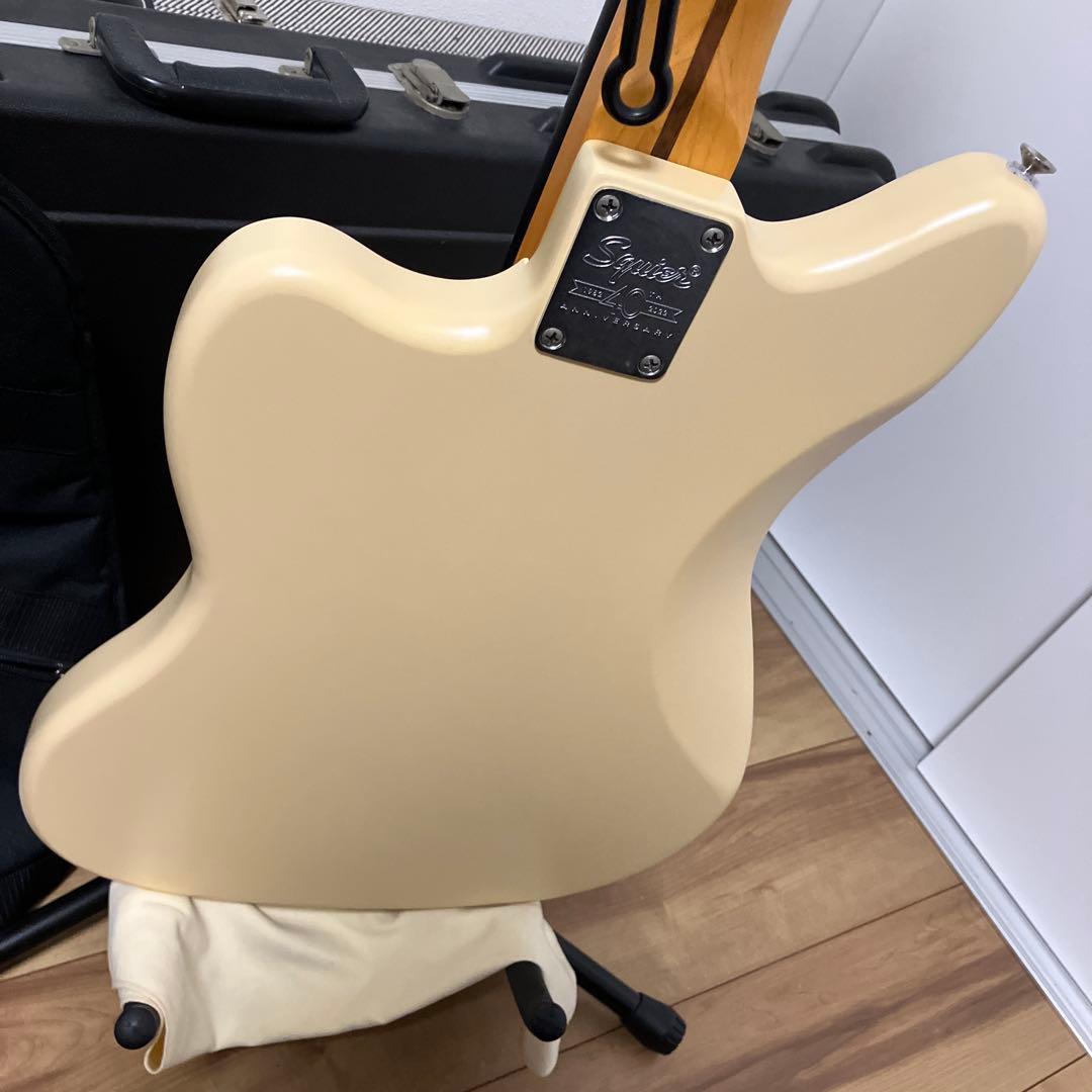 美品squier fender 40th jazzmaster デザートサンド - メルカリ