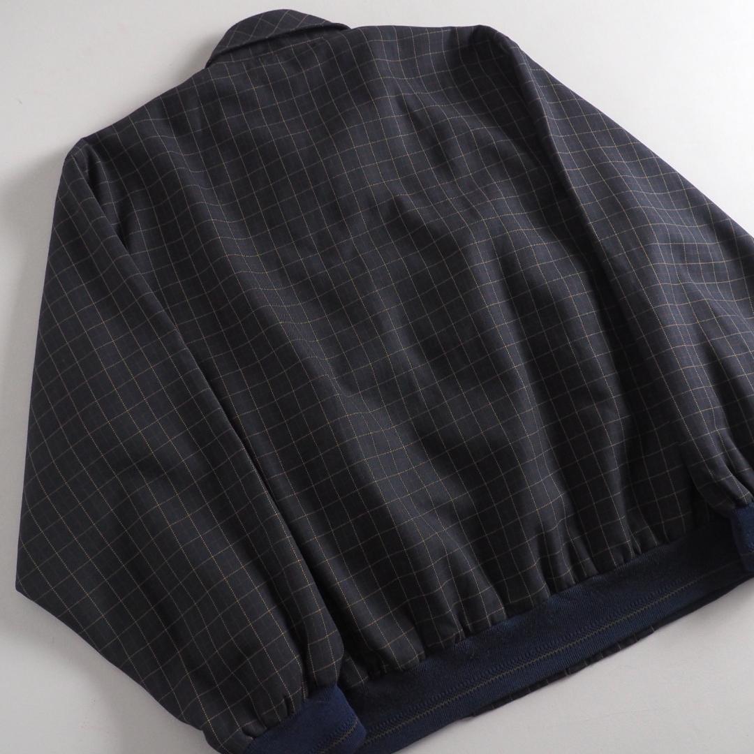 ラコステ ブルゾン スイングトップ チェック柄 ワニ刺繡 美品