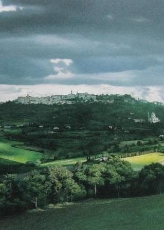 原雅幸、【モンテプルチアーノ】、希少な額装用画集より、新品額装付