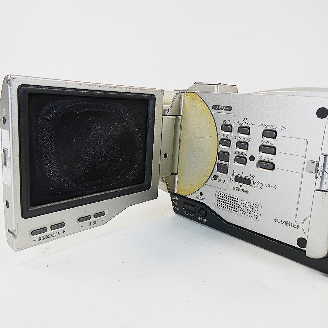 美品・動作良好ソニーDCR-TRV10 MiniDVビデオカメラ DVD化に最適