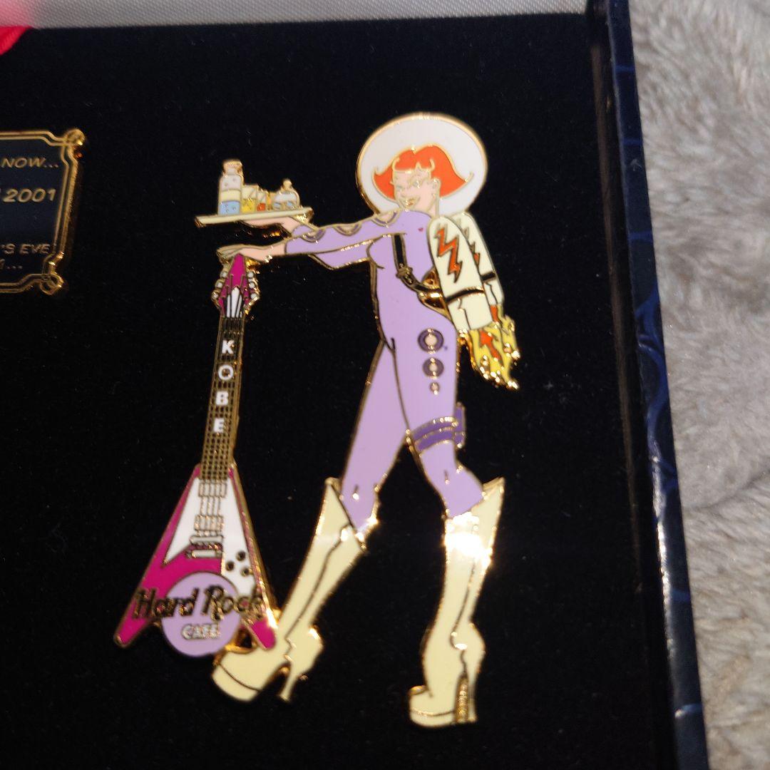 ハードロックカフェKOBE 2001 カウントダウンパーティーピン