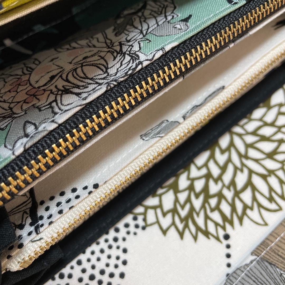 長財布　やりくり財布　ハンドメイド　廃盤レア生地
